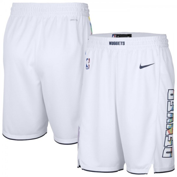 Denver Nuggets NBA Shorts Nike 2024-25 City Edition Swingman - Herren Denver Nuggets NBA Shorts Nike 2024-25 City Edition Swingman - Herren